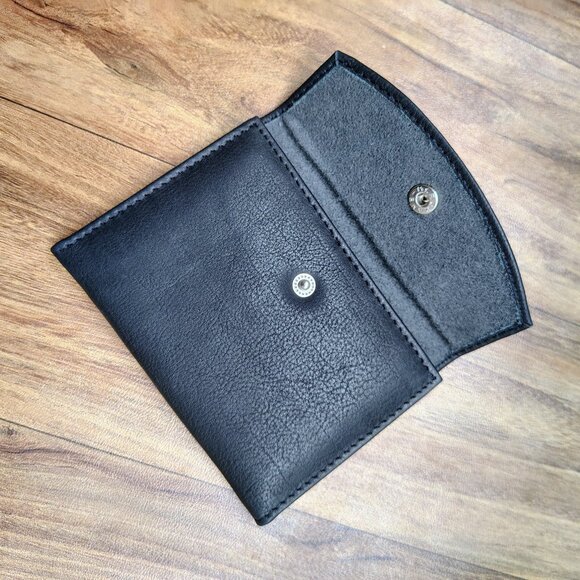 Leather ID Badge Holder, Bifold Badge Wallet for Police & Law Enforcement - Picture 3 of 7